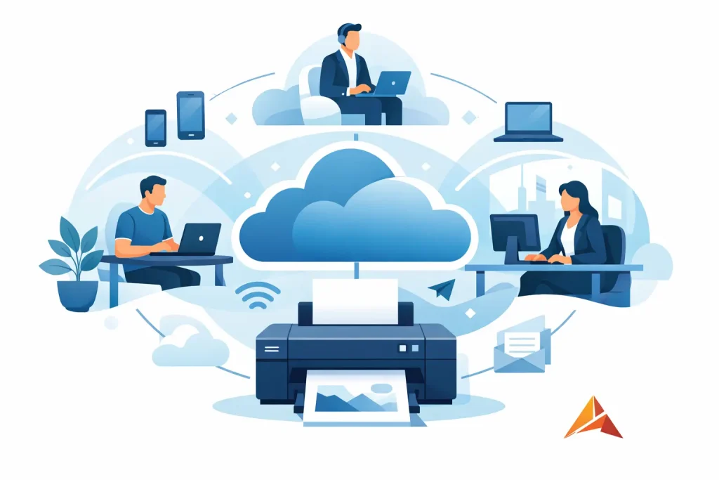 Cloud print voor hybride werken zonder gedoe